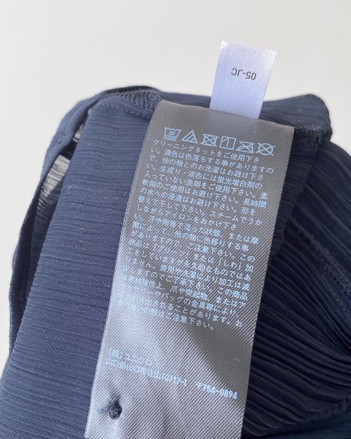 ユニクロのオススメのワンピース「シフォンプリーツワンピース」