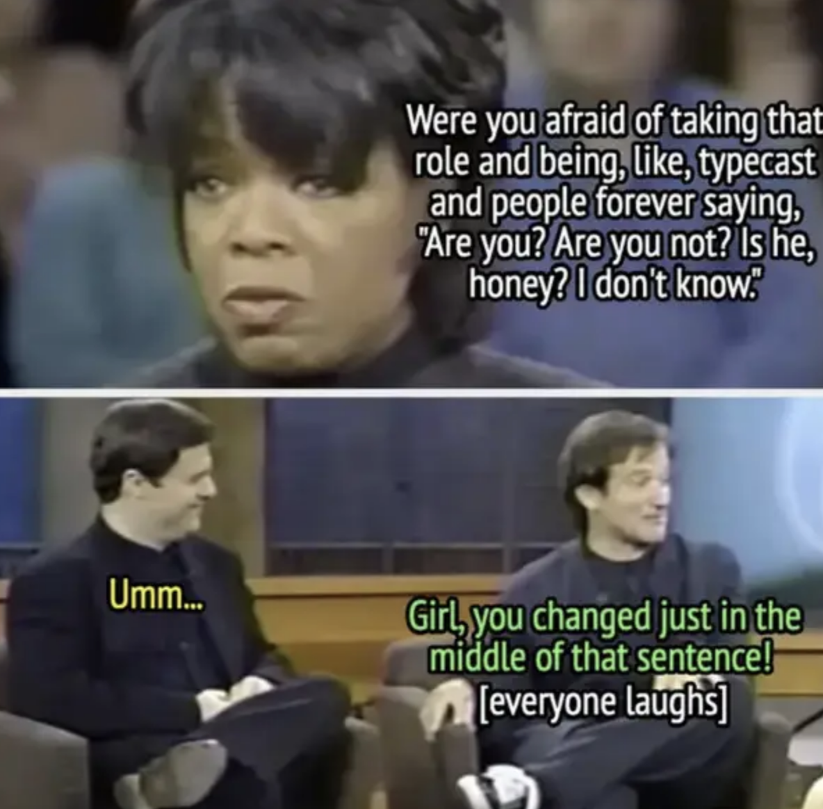 robin and nathan sitting across oprah for the interview