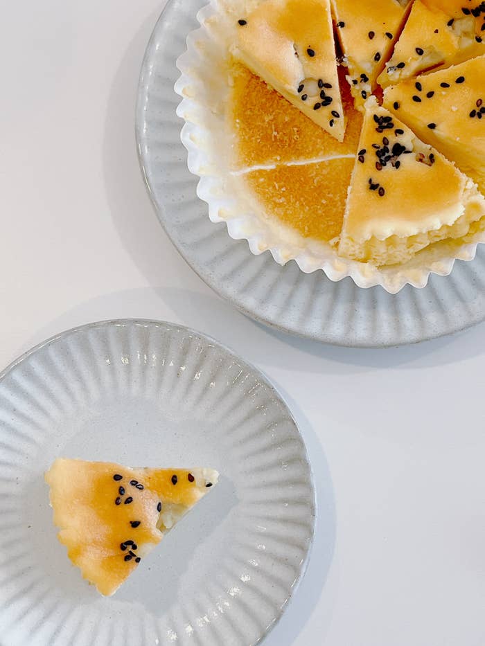 成城石井のオススメのスイーツ「紅はるかの芋チーズケーキ」