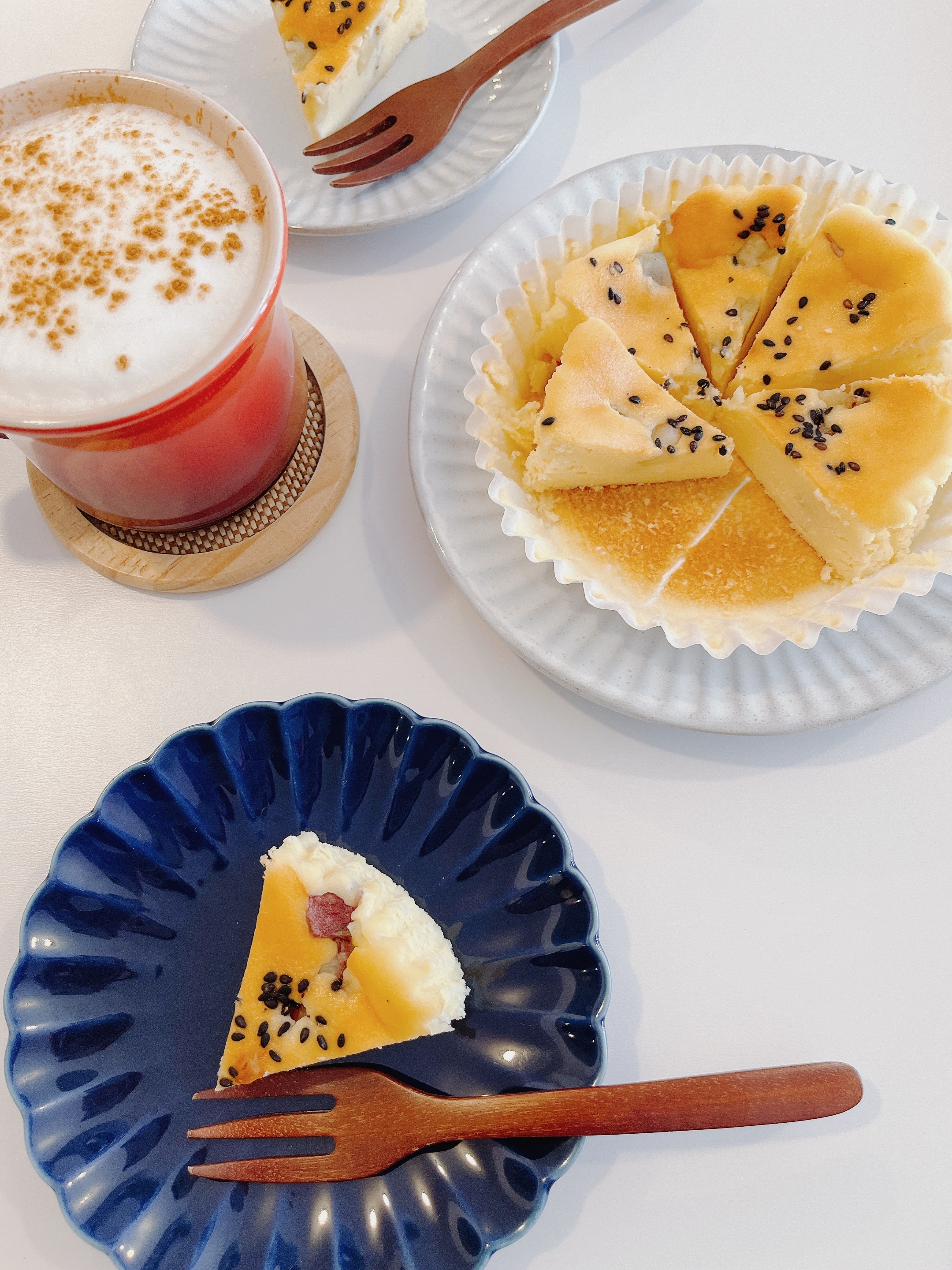 成城石井のオススメのスイーツ「紅はるかの芋チーズケーキ」