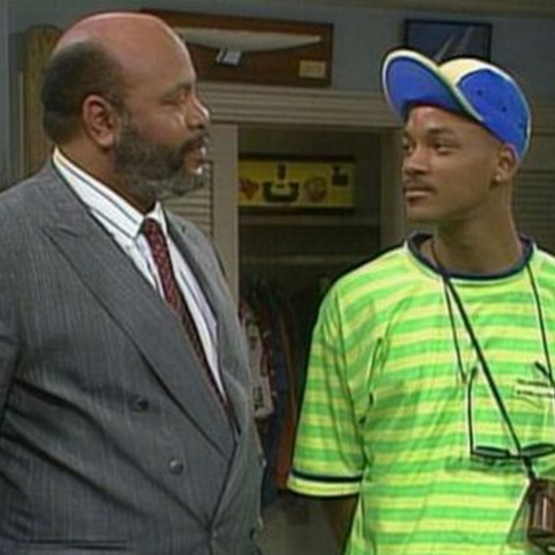 James Avery and Will Smith in &quot;The Fresh Prince of Bel-Air&quot;