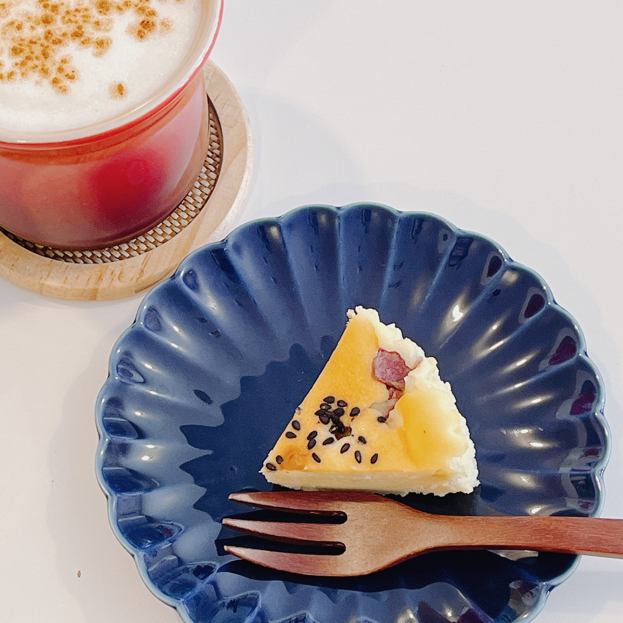 成城石井のオススメのスイーツ「紅はるかの芋チーズケーキ」