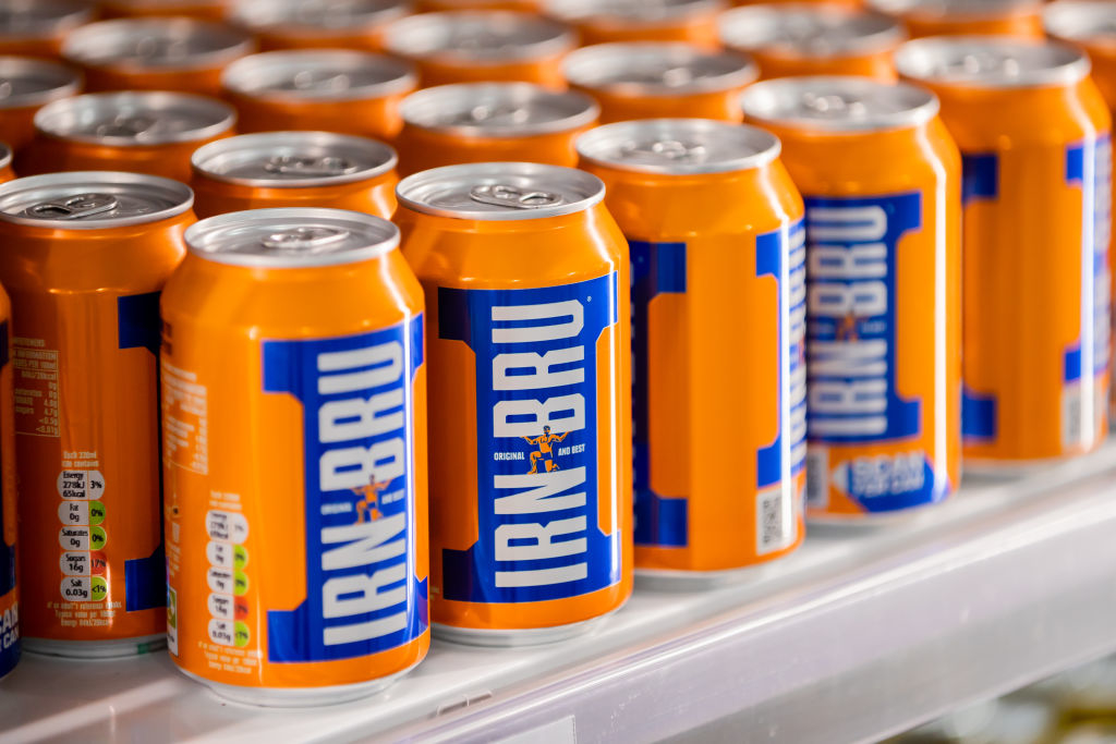 Cans or Irn-Bru