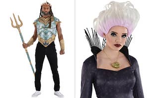 King triton and ursula costumes