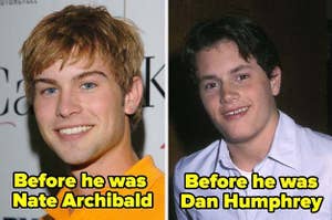 Chace Crawford before he was nate archibald and Penn Badgley before he was Dan Humphrey
