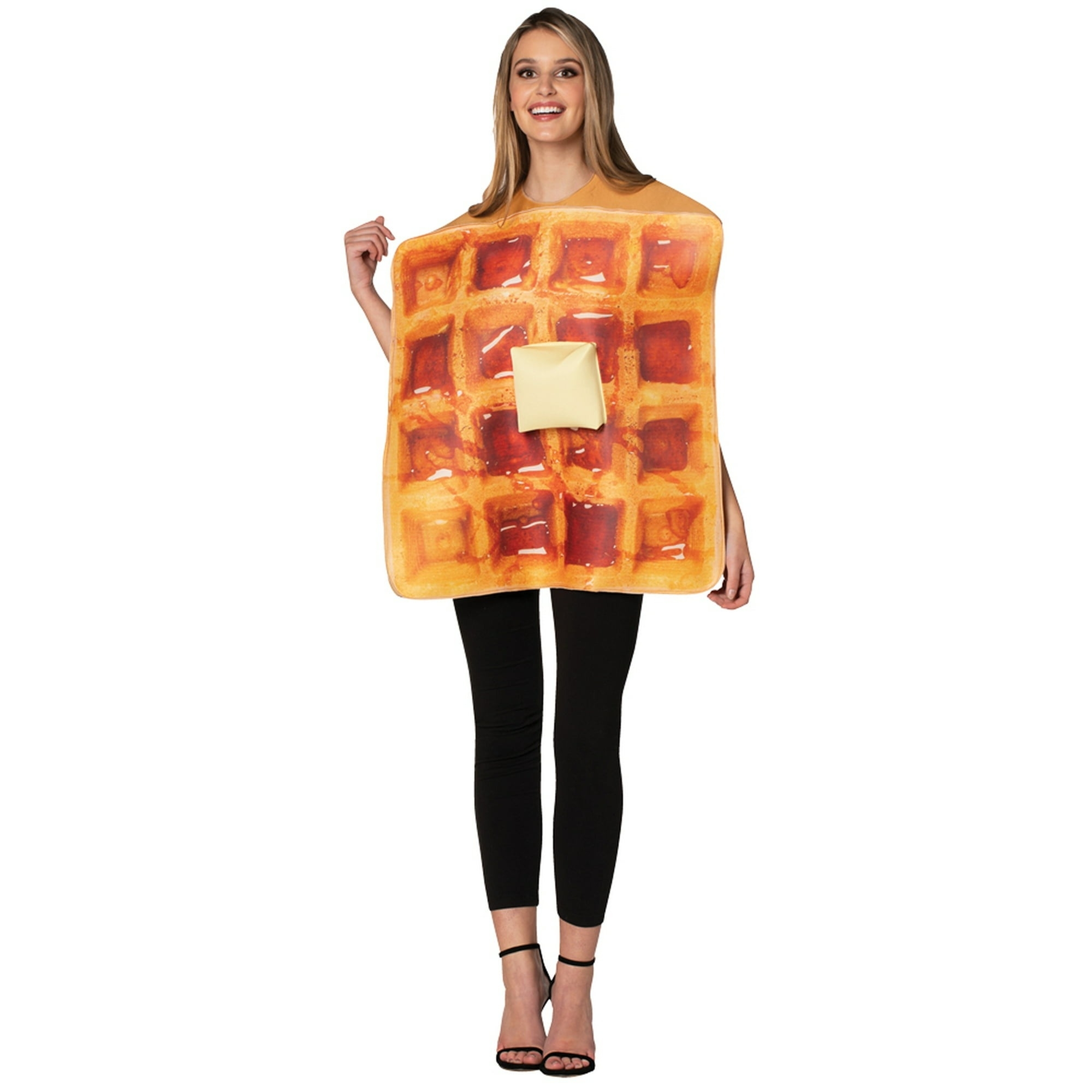 waffle costume on model