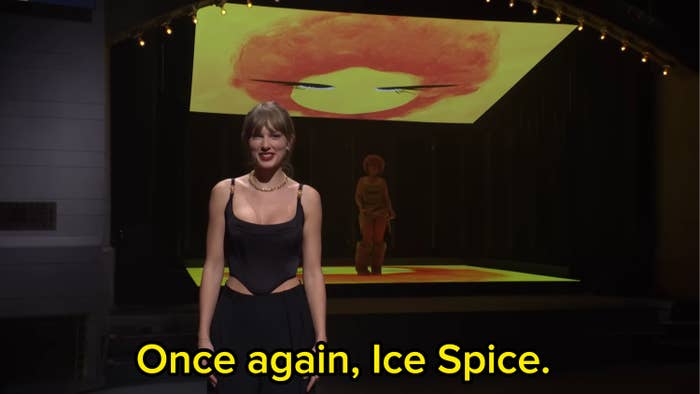 &quot;Once again, Ice Spice.&quot;