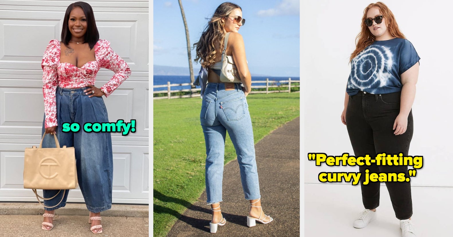 35 Ways to Make Mom Jeans Look Cool  Mom jeans outfit, Crop top with jeans,  Casual outfits