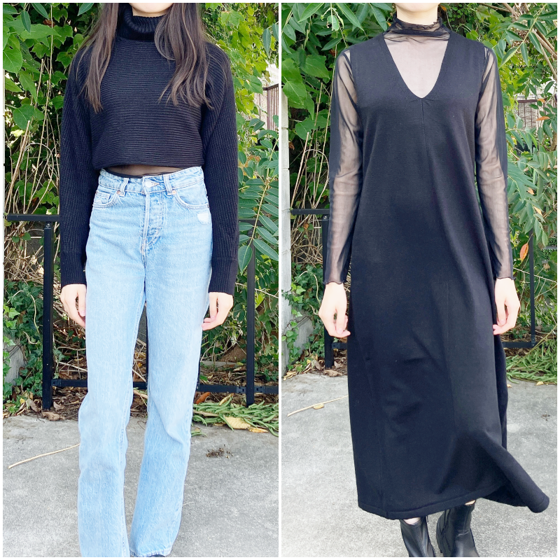 GU（ジーユー）のおすすめワンピース「マルチウェイニットワンピース（長袖）」