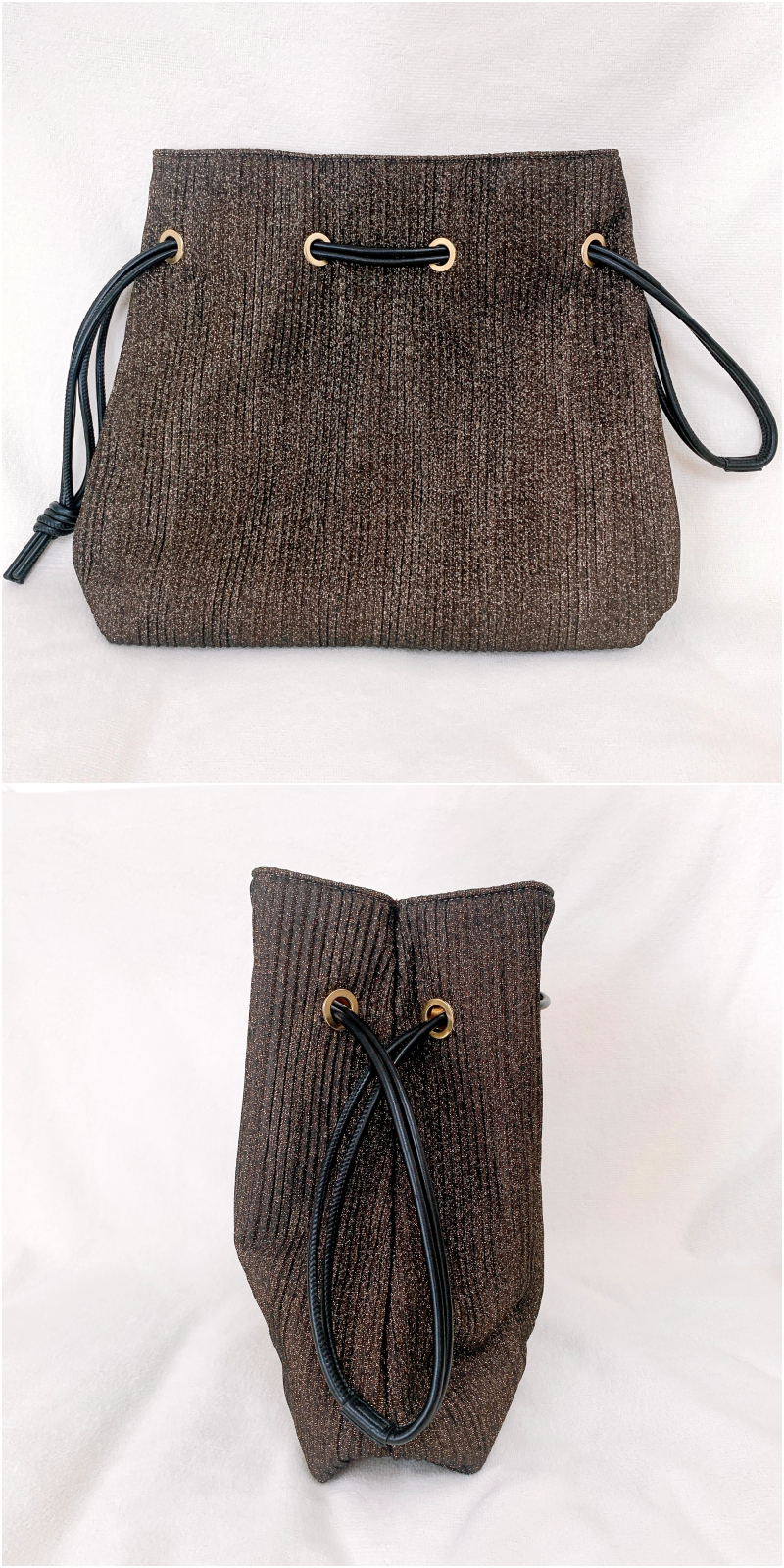 GLOBAL WORK（グローバルワーク）のおすすめのバッグ「キラキラ3WAY巾着/一部店舗限定」