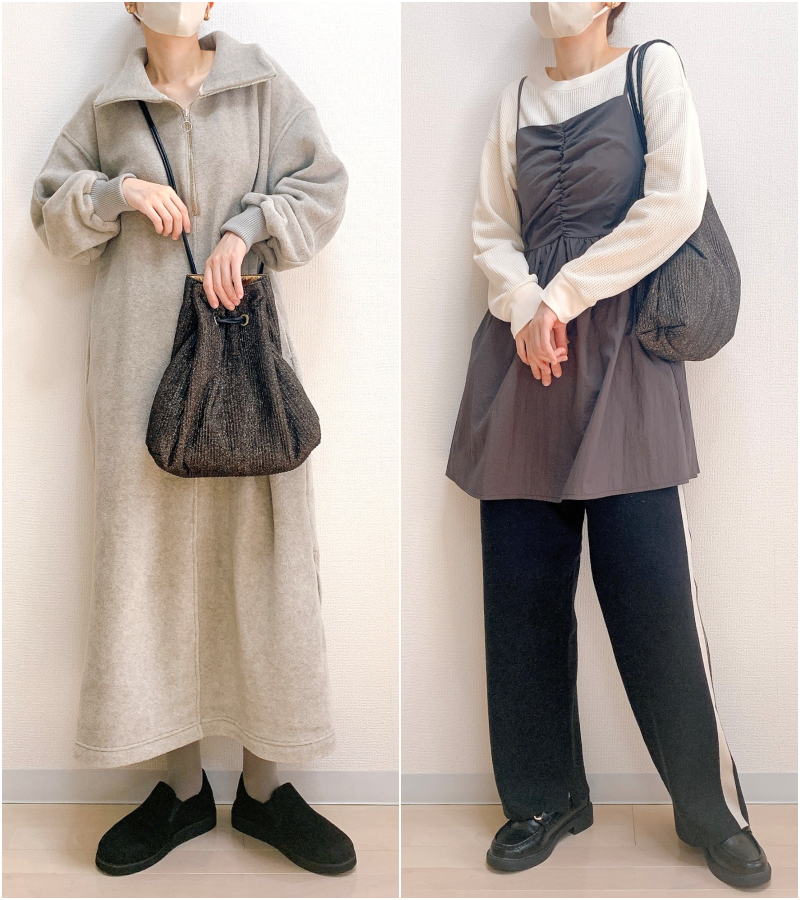 GLOBAL WORK(グローバルワーク)のおすすめのバッグ「キラキラ3WAY巾着/一部店舗限定」