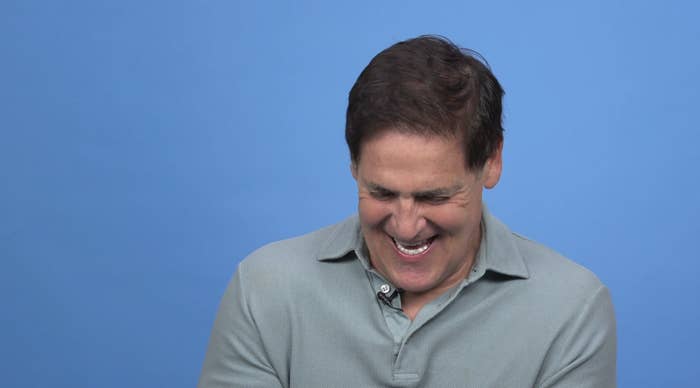 Closeup of Mark Cuban