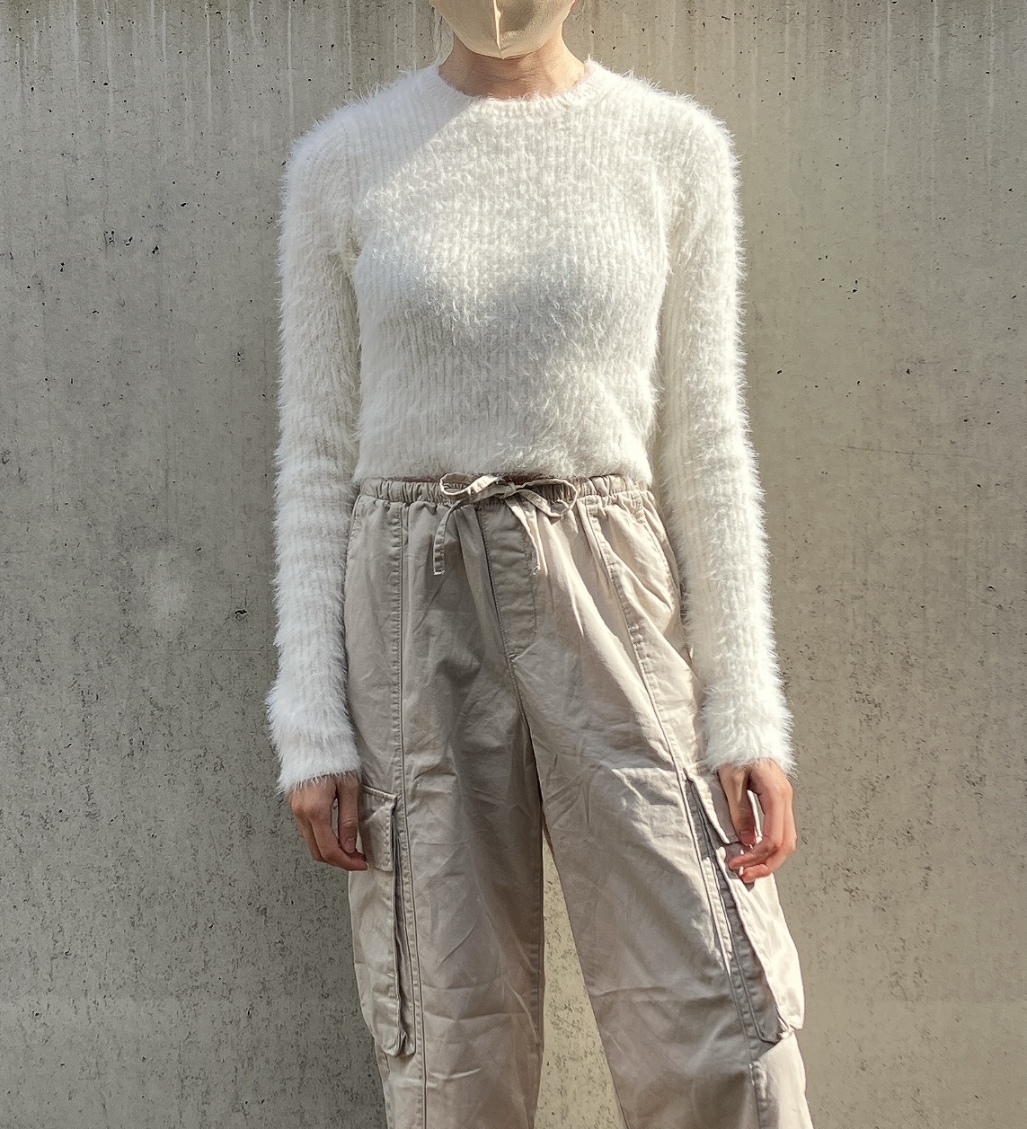 ZARA(ザラ)のおすすめセーター「エコファー素材セーター」