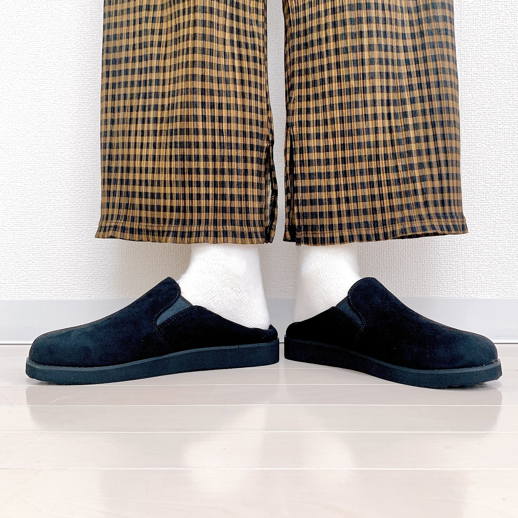 GLOBAL WORK(グローバルワーク)のおすすめのシューズ「フワモコ撥水軽量スリッポン/975780」