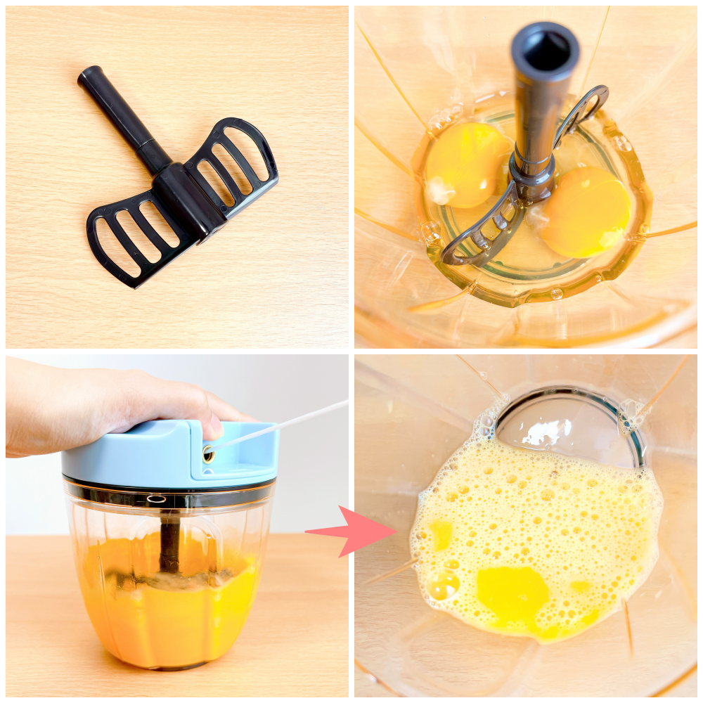 Francfranc(フランフラン)のオススメのキッチングッズ「ルッカ マルチハンディチョッパー ライトブルー」