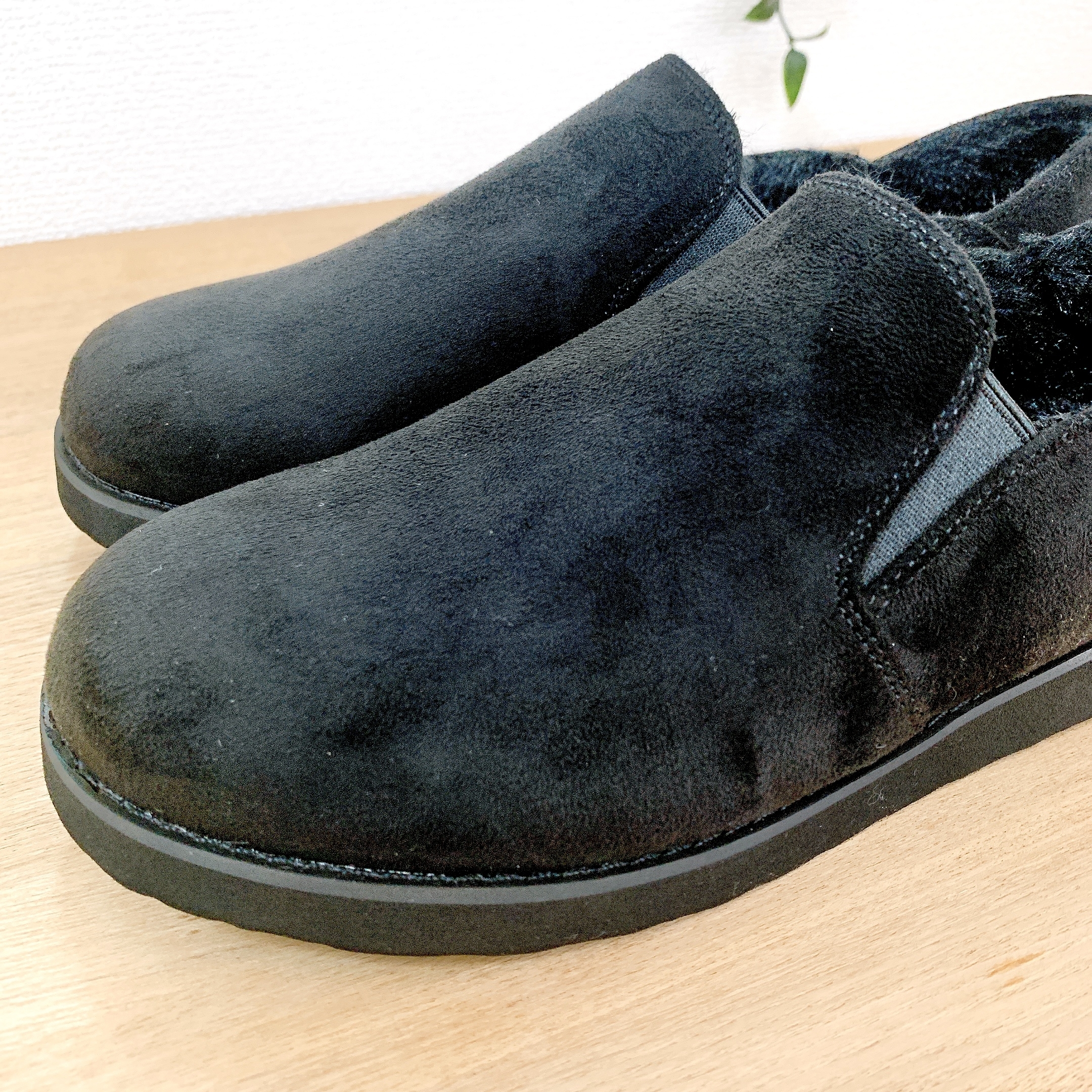 GLOBAL WORK(グローバルワーク)のおすすめのシューズ「フワモコ撥水軽量スリッポン/975780」