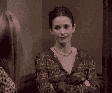 Monica Geller says &quot;I think i need a drink&quot;