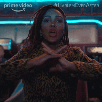 camille on harlem stretches and breathes in preparations