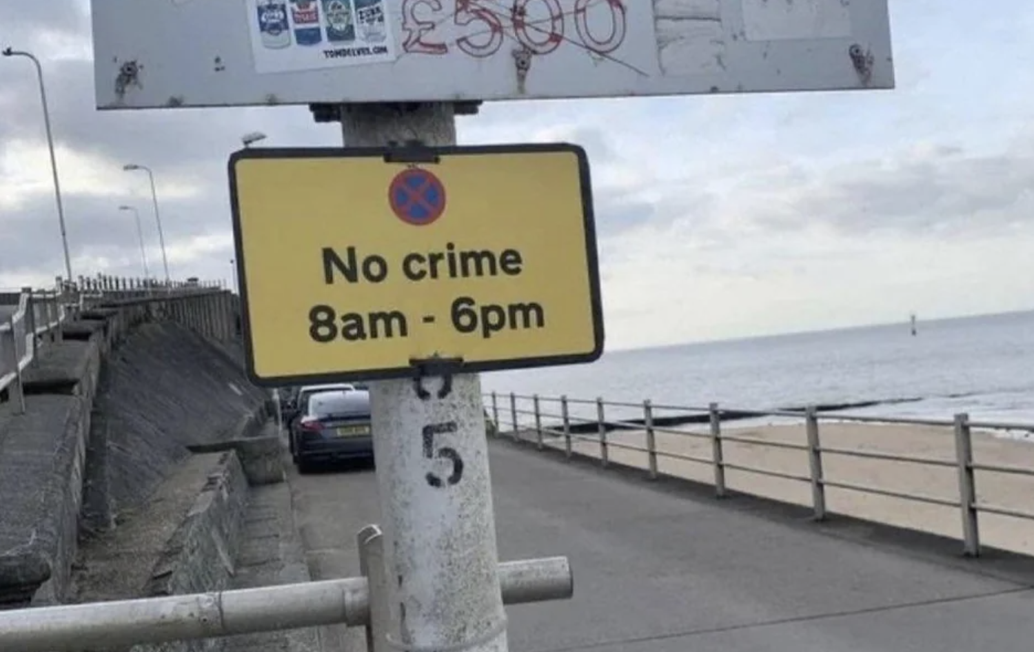 no crime 8am to 6pm
