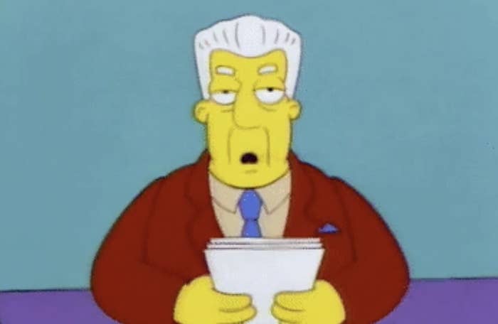 simpsons news anchor