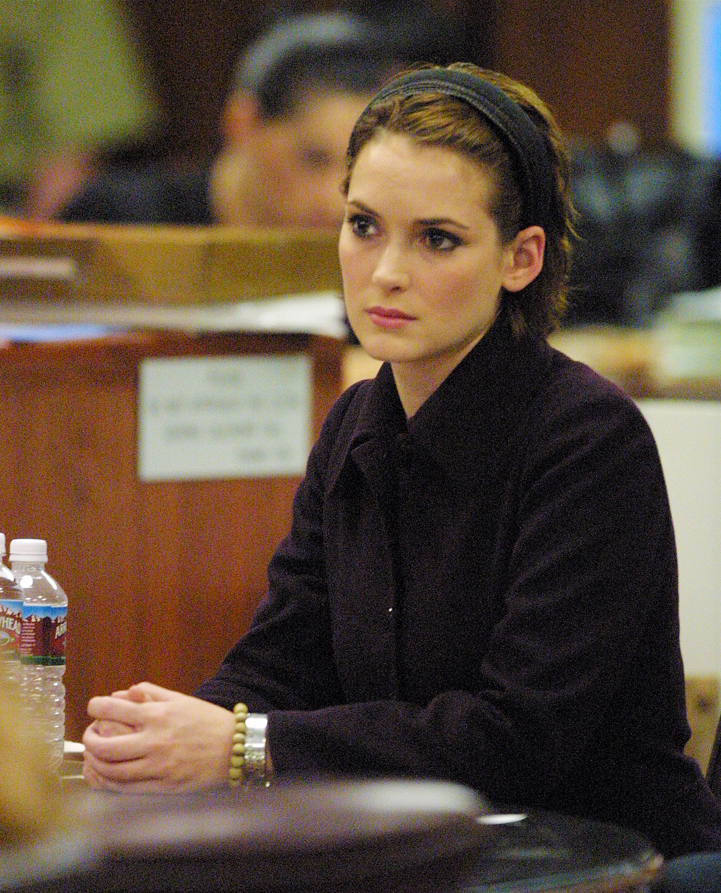 Winona Ryder in court