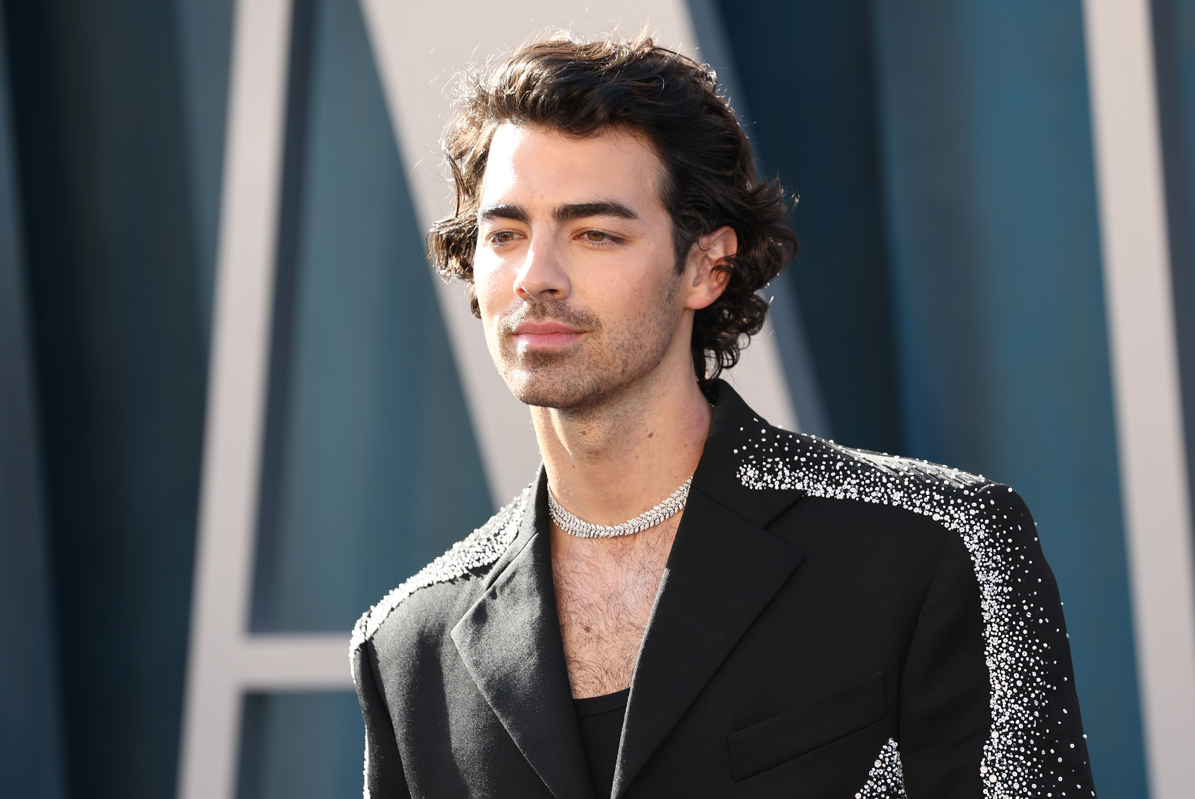 Closeup of Joe Jonas