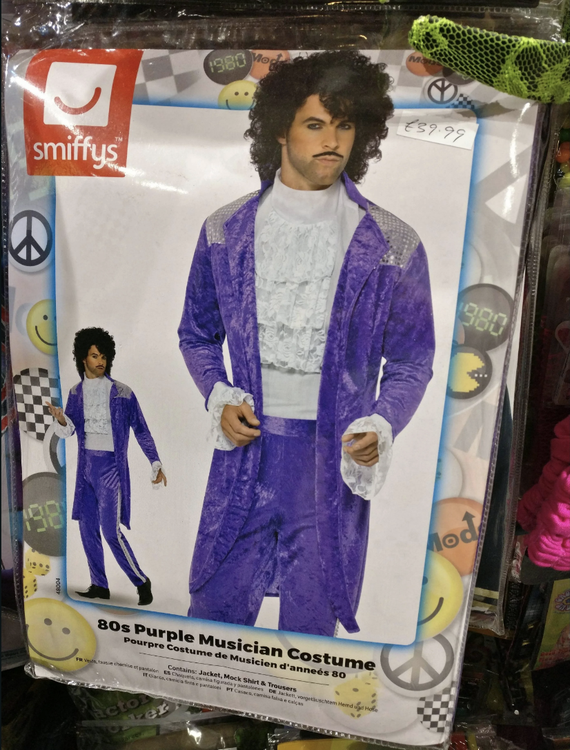 knockoff Prince costume