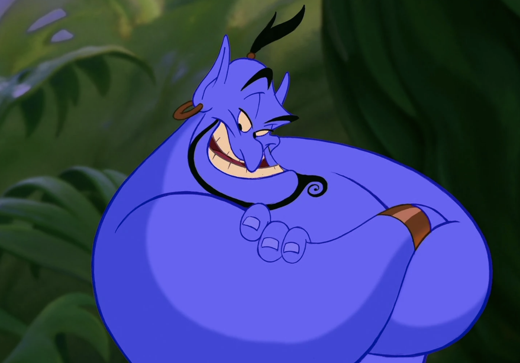 Closeup of Genie from &quot;Aladdin&quot;