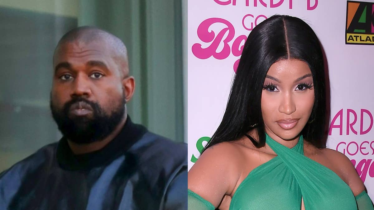 Kanye West Calls Cardi B a 'Plant' That Took Nicki Minaj's Spot in Leaked 2018 Footage