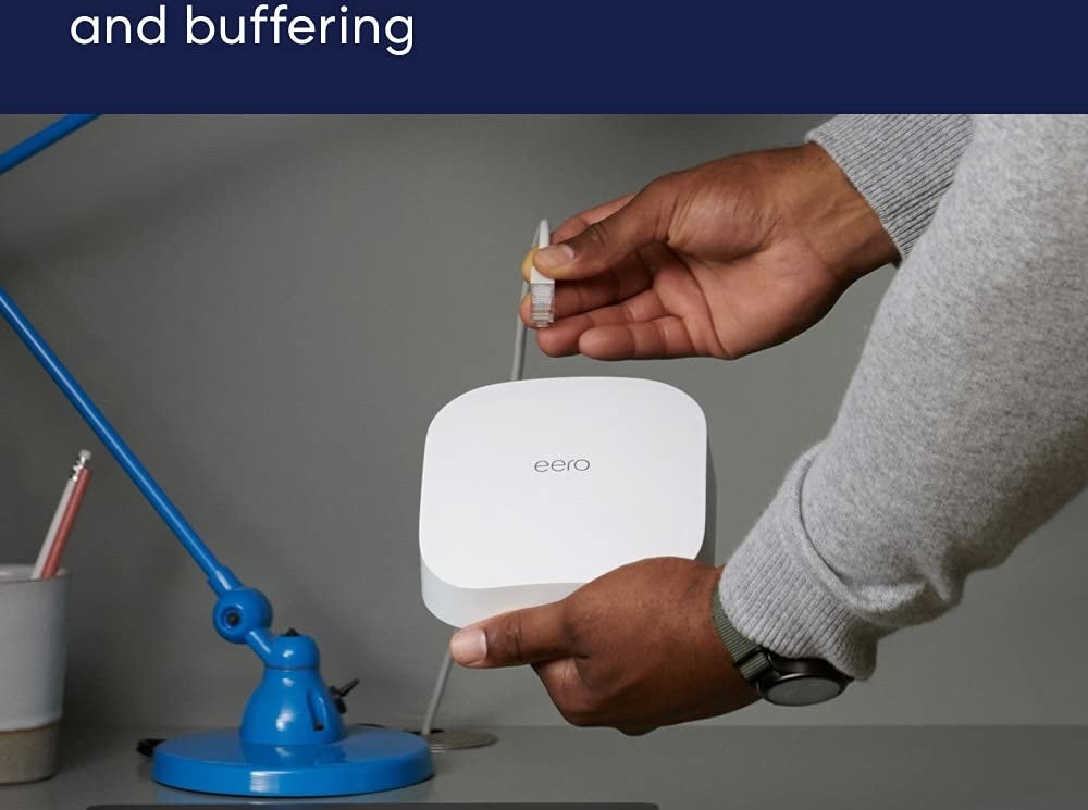 Model plugging in the Eero router