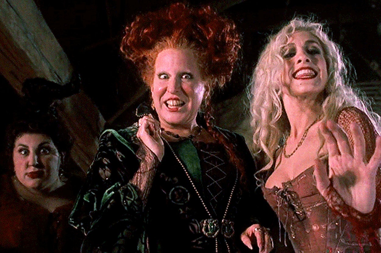 The three Sanderson sisters.