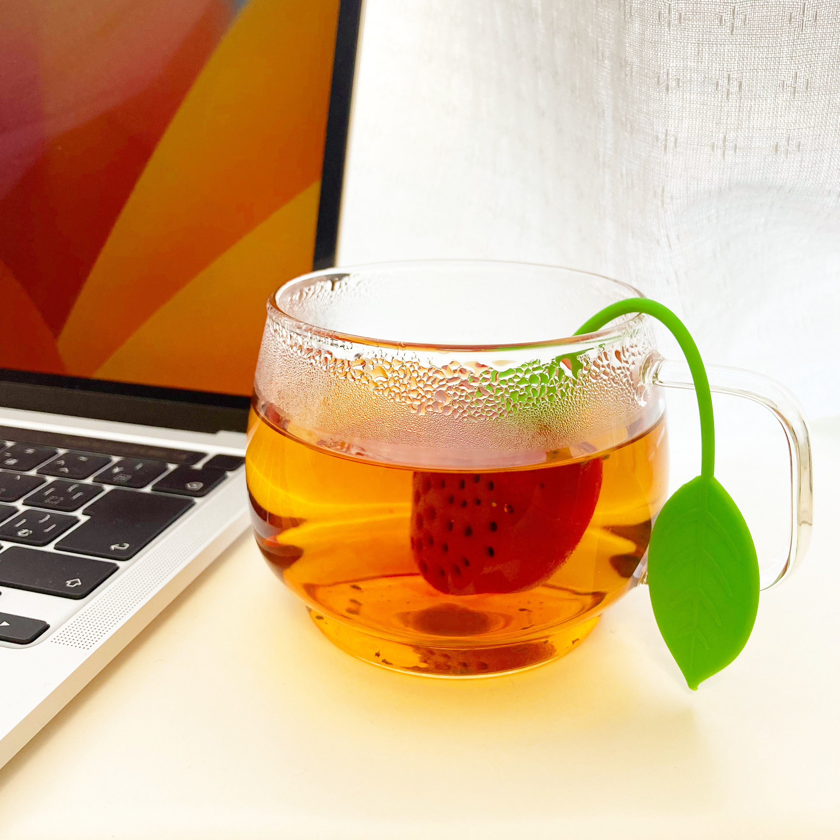 CanDo（キャンドゥ）の便利グッズ「いちご型ティーフィルター」