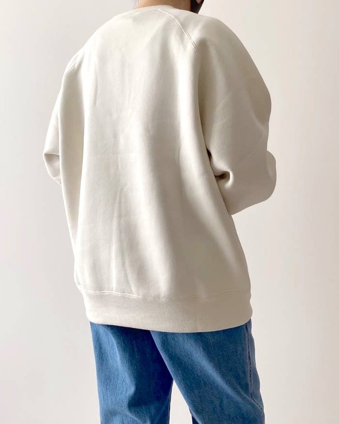 GUのオススメのトップス「ヘビーウェイトスウェットプルオーバー（長袖） Peanuts 1」