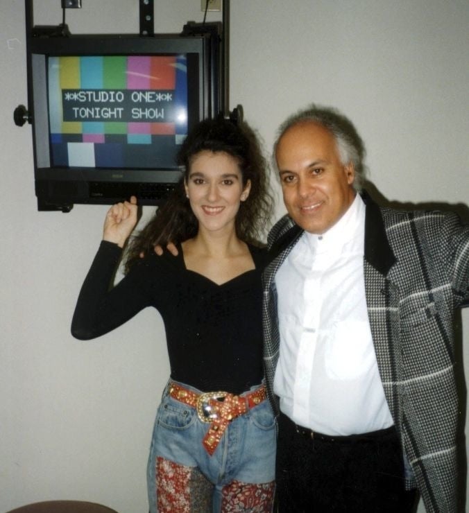 Celine and René Angélil