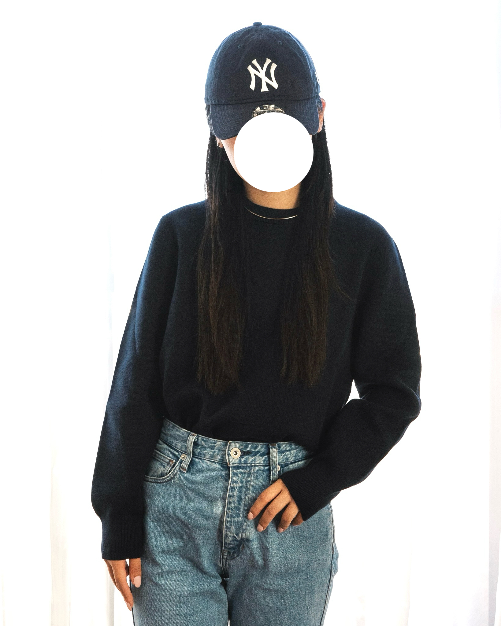 ユニクロのオススメトップス「ウォッシャブルストレッチミラノリブクルーネックセーター」