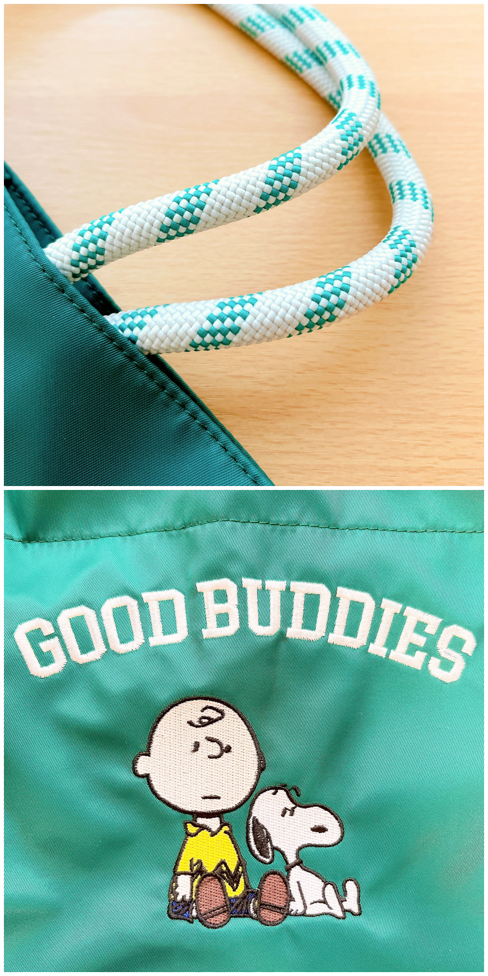 PLAZA（プラザ）のオススメのバッグ「スヌーピー PEANUTS カレッジトートバッグ」