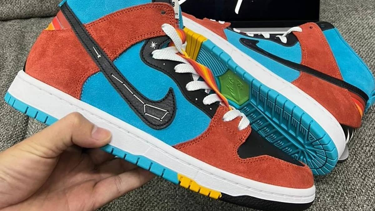 First look at the artist's new sneaker project.