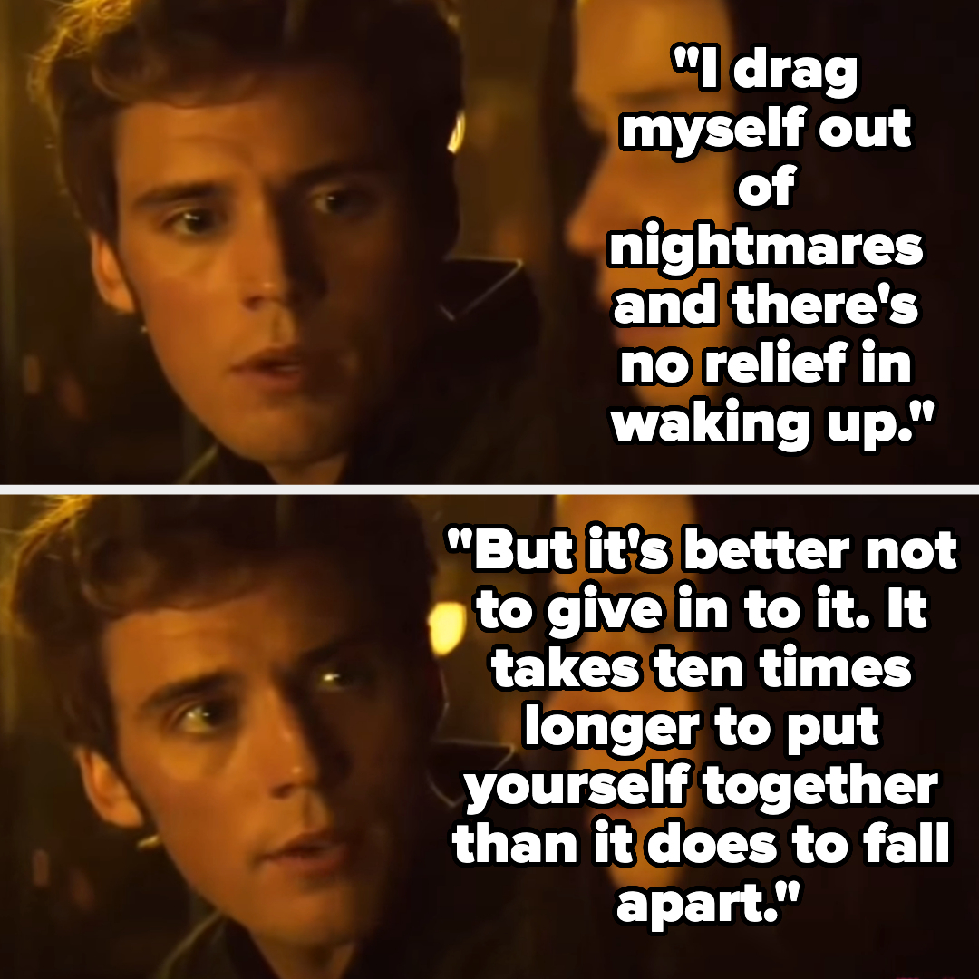 "But it's better not to give in to it."