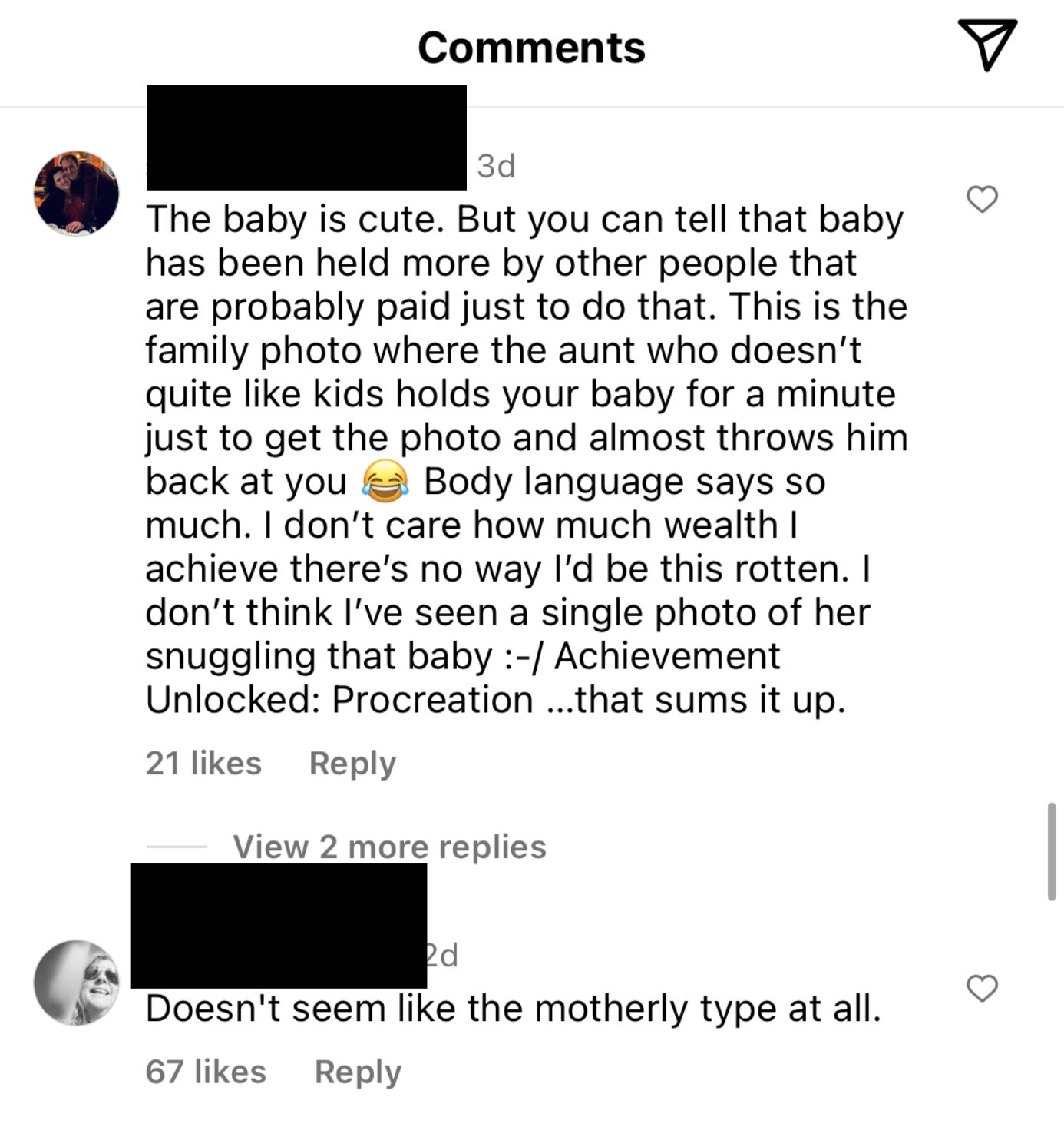 &quot;Doesn&#x27;t seem like the motherly type at all&quot;