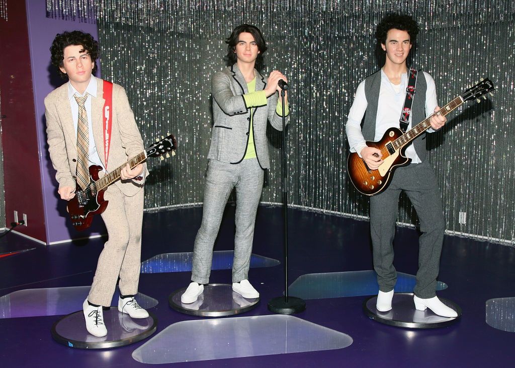 The Jonas Brothers wax figures