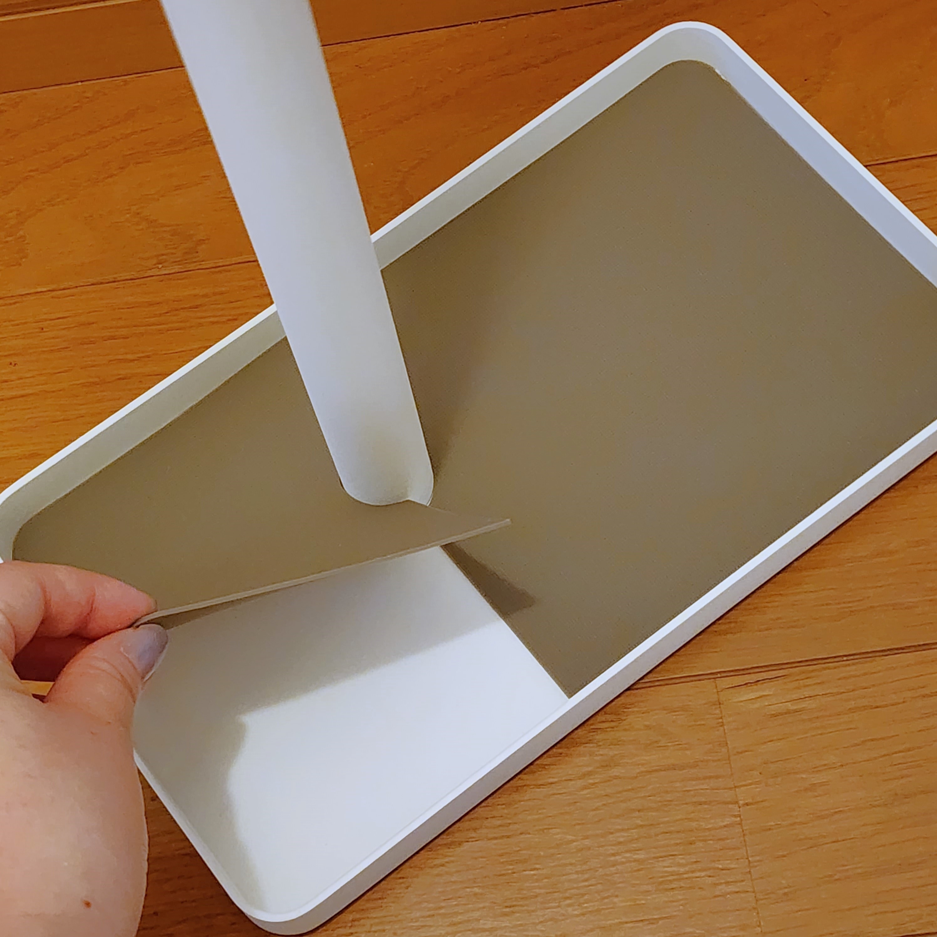 ニトリのおすすめ便利グッズ「ハンギングかさたて（ホワイト）」