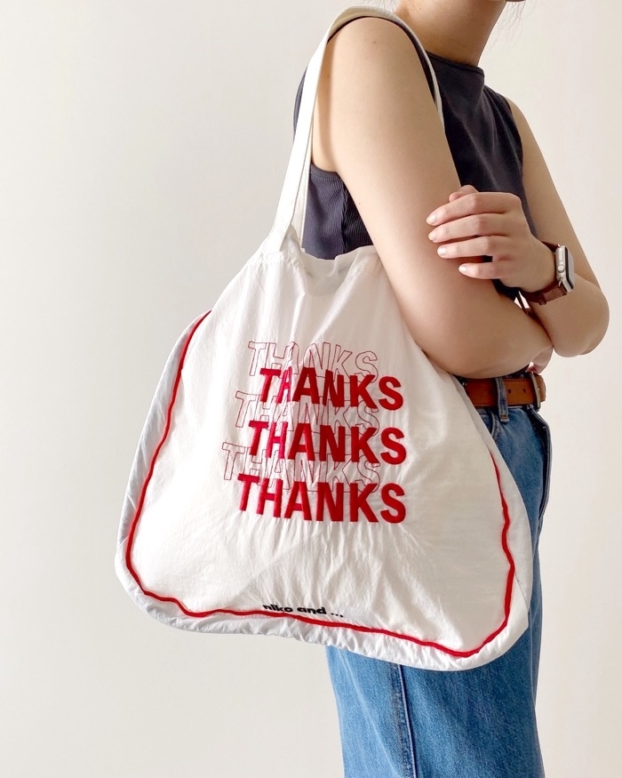 ニコアンドのオススメのバッグ「オリジナルコード2WAYトートバッグ」