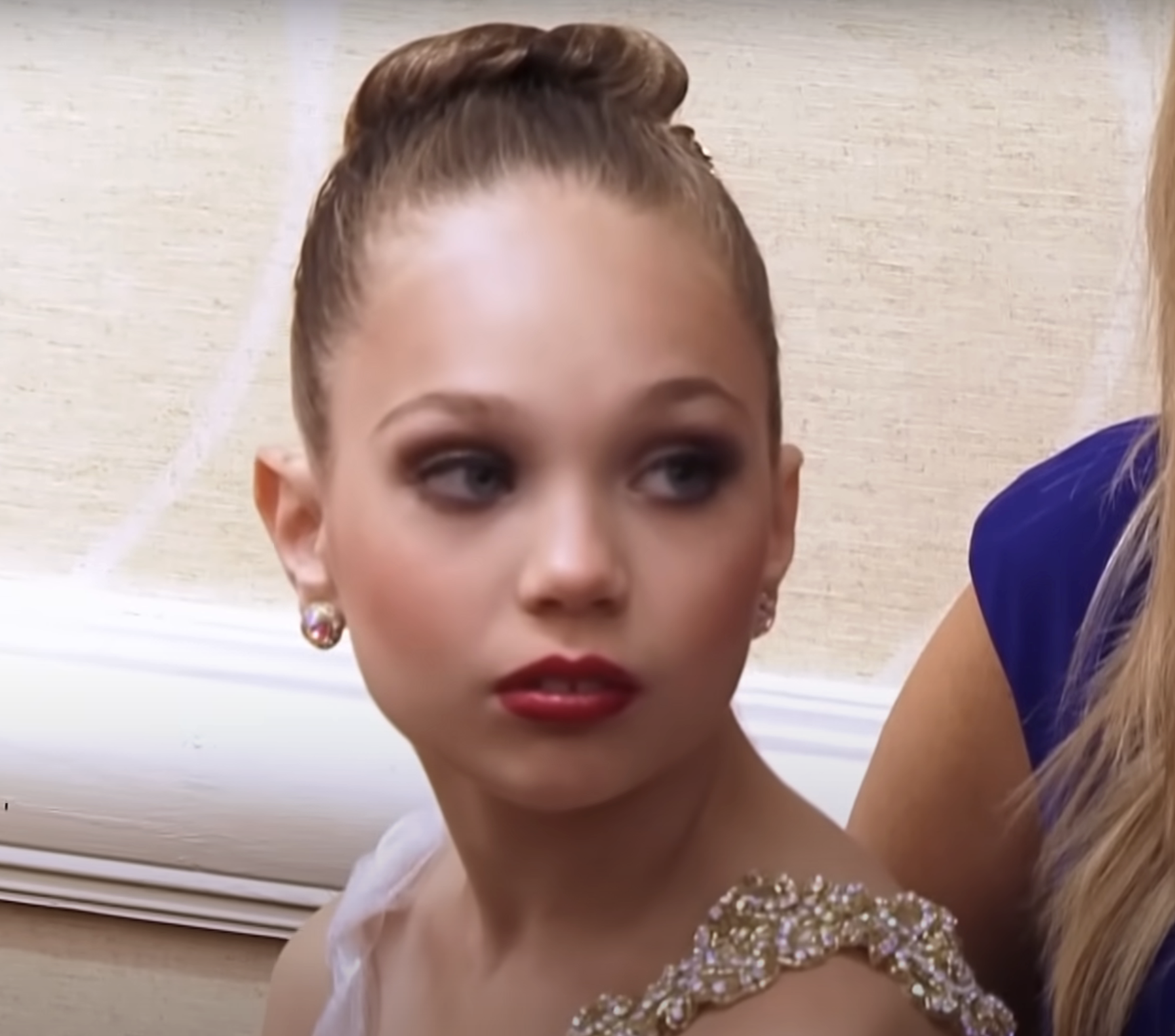 Closeup of Maddie on &quot;Dance Moms&quot;