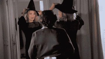 Jessica Lange in &quot;American Horror Story: Coven&quot; saying &quot;who&#x27;s the baddest witch in town&quot;