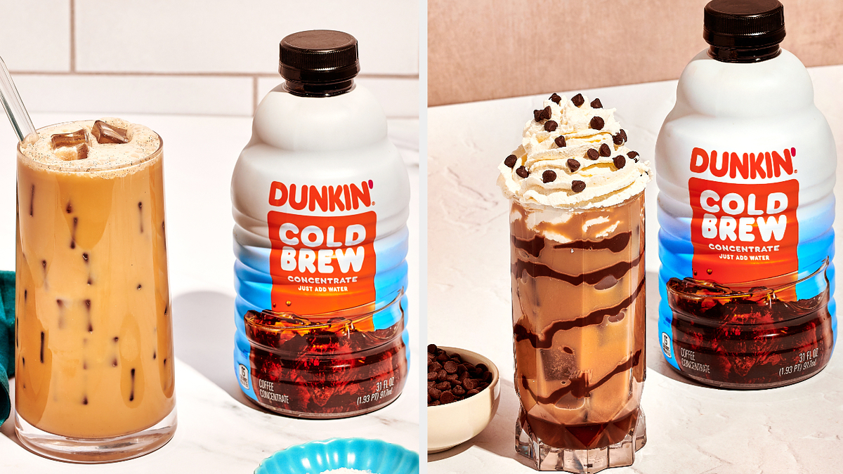 Treat Yourself With These 2 Dunkin Cold Brew Concentrates Recipes