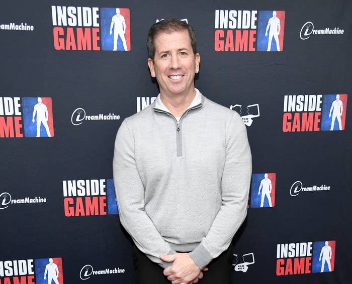 NEW YORK, NEW YORK - OCTOBER 30: Basketball referee Tim Donaghy attends the New York premiere of &quot;Inside Game&quot; at Metrograph on October 30, 2019 in New York City. (Photo by Dimitrios Kambouris/Getty Images)
