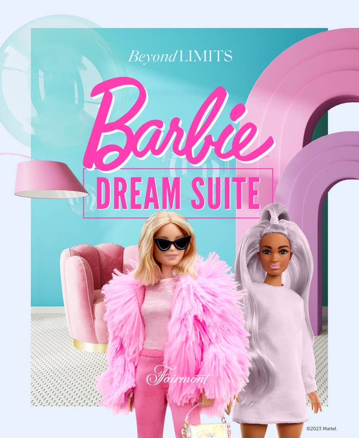 A graphic of Barbie Dream Suite