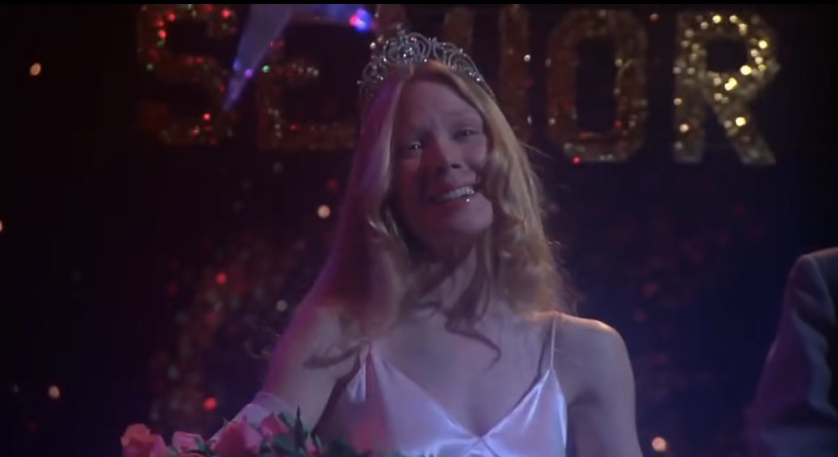 Sissy Spacek as Carrie, the prom queen