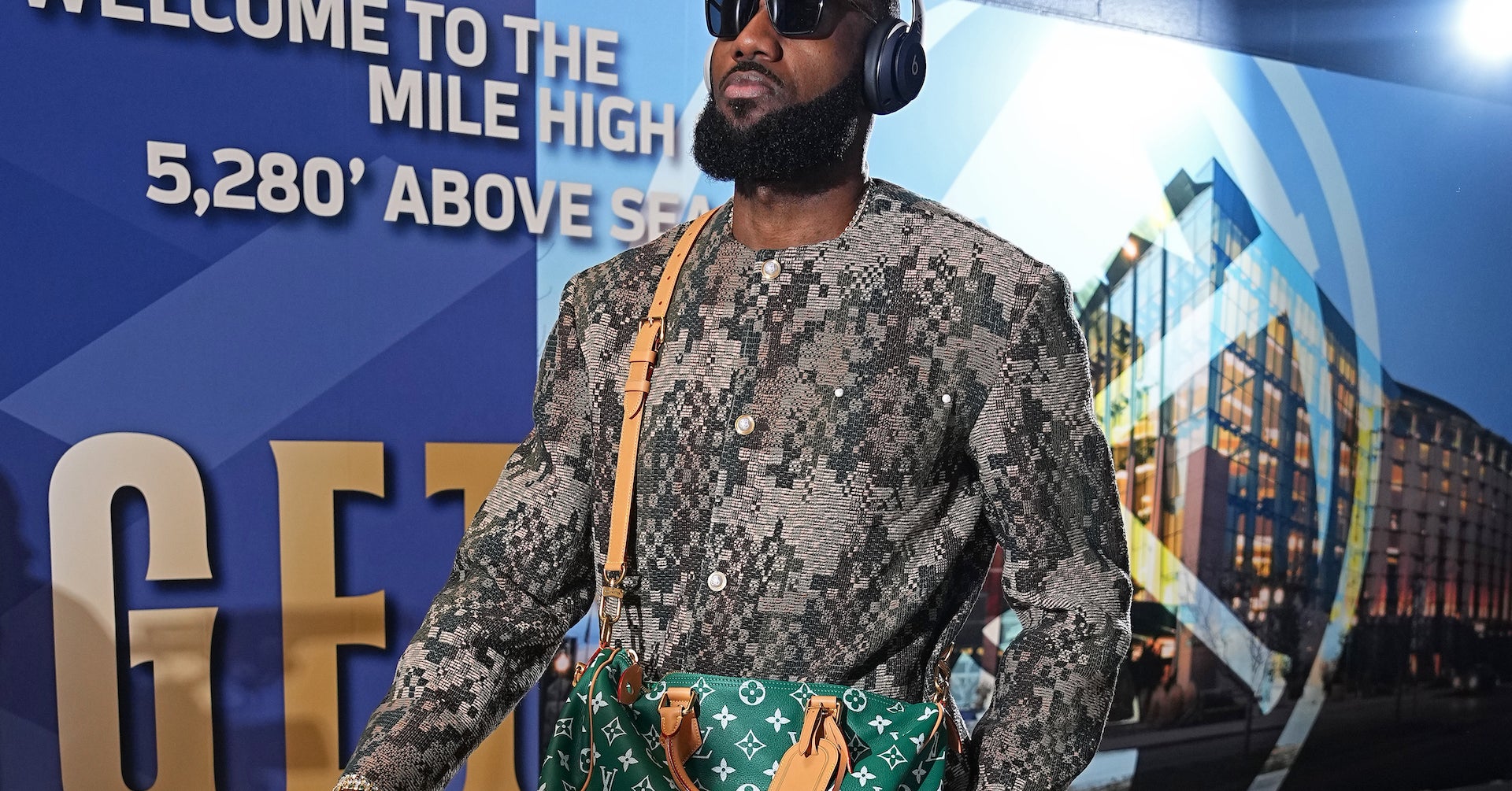 LeBron James Suits Up in Louis Vuitton Derby Shoes at Lakers Game