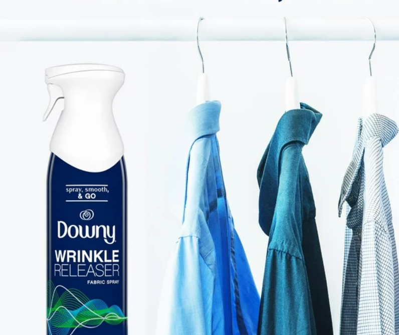 The wrinkle release spray